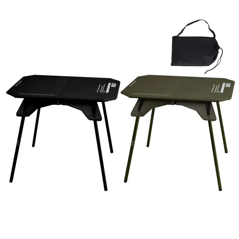 Folding Camping Table Height Adjustable Utility Anti-slip Beach Table Great for Outdoor Picnic Beach Hiking and Indoor Use