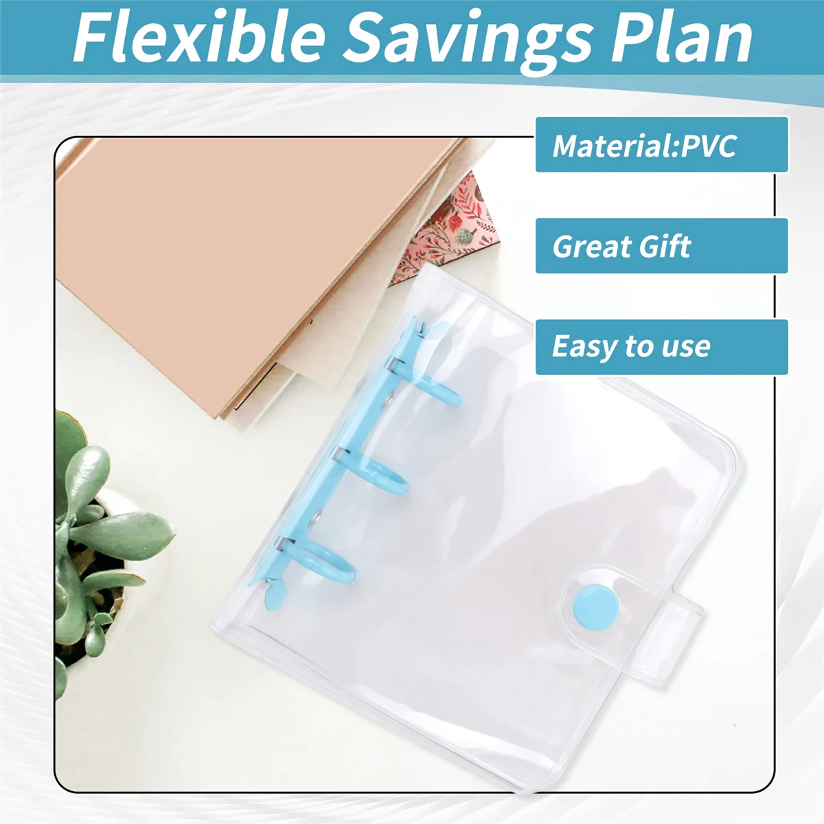 

NEW 1000 Savings Challenge Binder, Money Saving Binder, Savings Challenges Book with Envelopes, Envelope Savings Challenge A