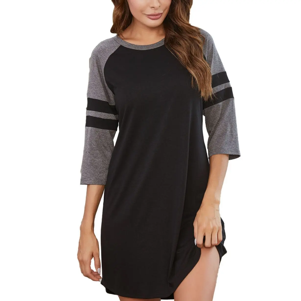 Autumn and Winter Women's Home Clothes Suit Waffle Long Sleeve Trousers Home Pajamas Suit Female Sleepwear Women