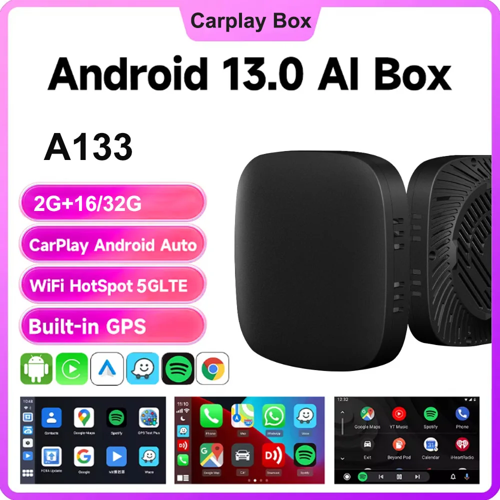 

A7 Мини беспроводной адаптер Carplay Android Auto 2 в 1 Smart Dongle 5G WIFI для iphone Android Телефон для Volvo Benz Mg Kia Chery VW