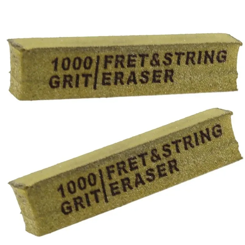 1PCS Guitar Fret Polishing Erasers Abraisive Rubber for Fret Wire 180 & 400 & 1000 & 2000 Grit for Guitar Maintain Tool