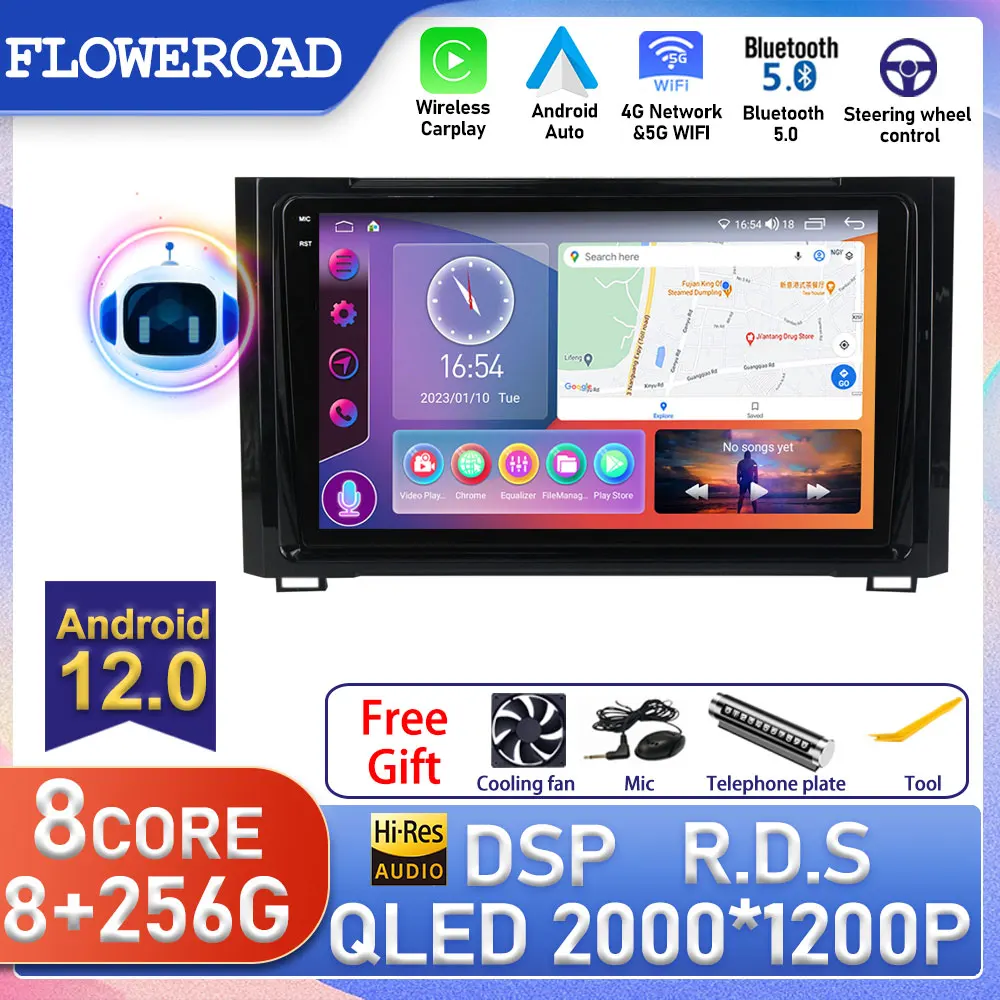 

9'' Android For Toyota Tundra XK50 2013 - 2020 Car Radio Auto Stereo Monitor Autoradio Multimedia Video Player Navigation GPS