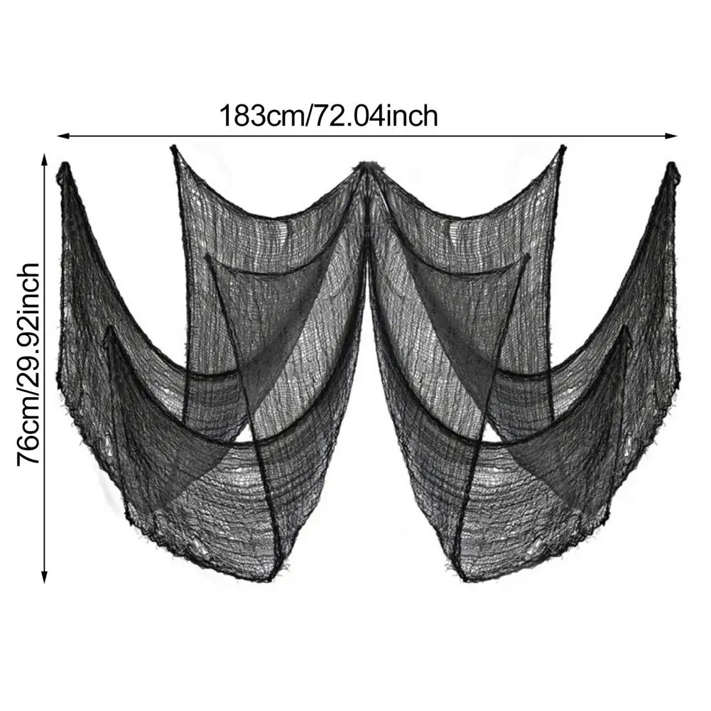 ديكور قماش هالوين مرعب قماش شاش مخيف ديكور بيت مسكون لحفلات الهالوين ديكور منزلي - 6