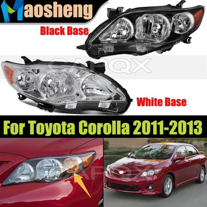 

Американская версия, передняя фара для Toyota Corolla 2011 2012 2013, фара дальнего света
