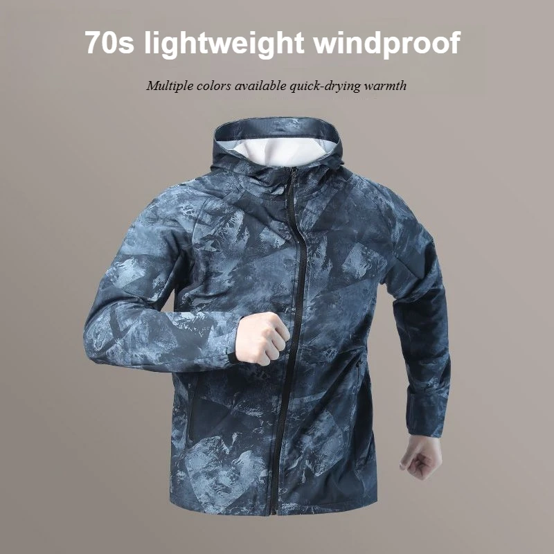 Men’s Hiking Sports Jackets Outdoor Hooded Climbing Mountain Trekking Coats Winter Autumn Casual Travel Windproof Shock Clothes