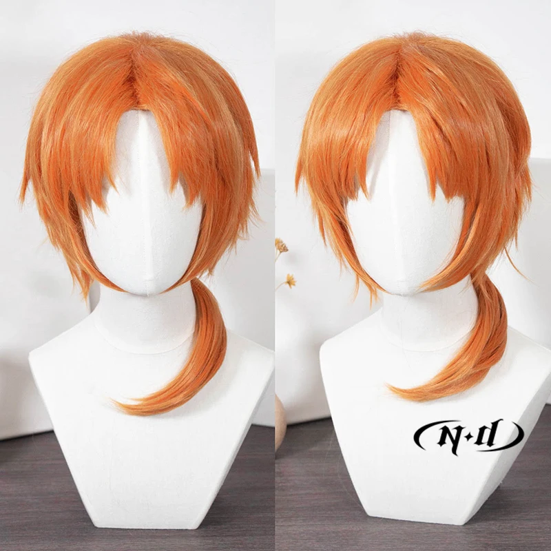 ND ليو Tsukinaga شعر مستعار تأثيري هيربيسي فرقة نجوم تأثيري خصلات الشعر المستعار ل كوميك كون كوزر زي موضوع حفلة مقاومة للحرارة