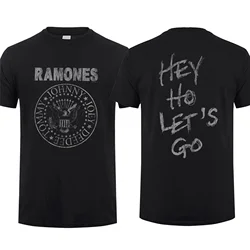 メンズ半袖Tシャツ,綿2023,トップ100%,自由奔放に生きるスタイル,ヴィンテージ,ramone,クール,ヒップホップ,ストリートウェア,特別オファー