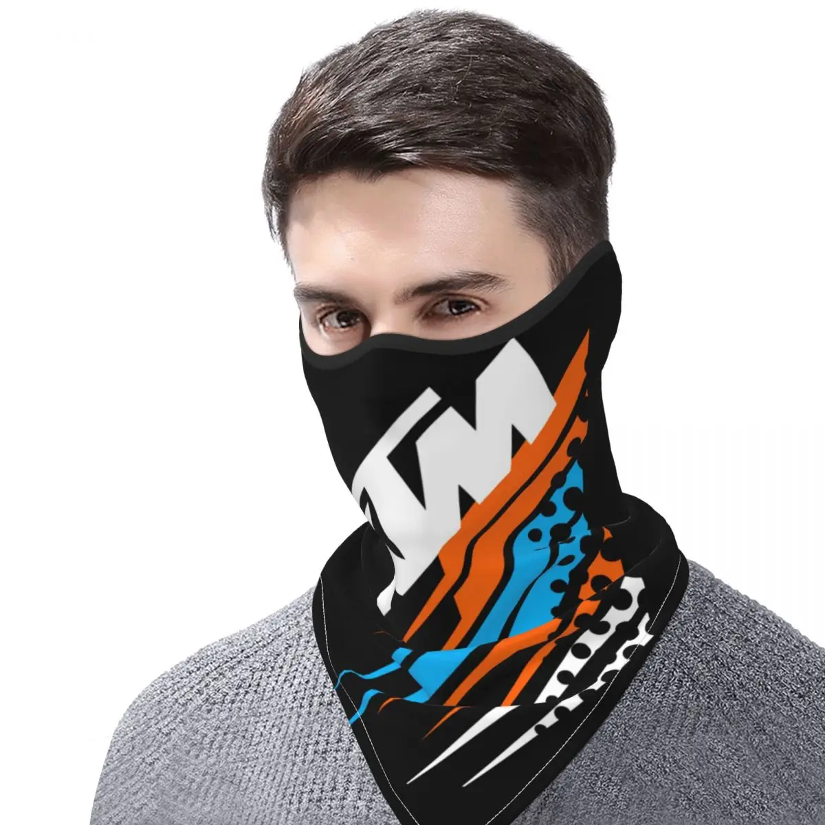 Ready To Race Motor Accessories Neck Gaiter Quick-Drying motorcycle Bandana Wrap Balaclavas Cycling Scarf For Outdoor Sports