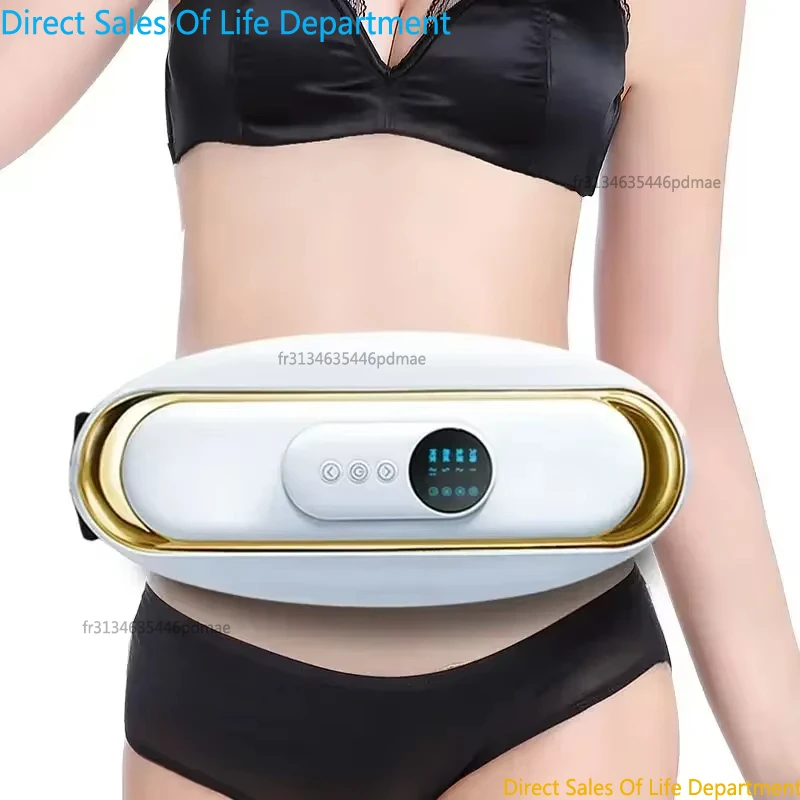 Máquina Eléctrica Quemadora de Grasa Abdominal, Cinturón de Masaje Abdominal, Masajeador Anticelulítico para Mujeres, Moldeador Corporal