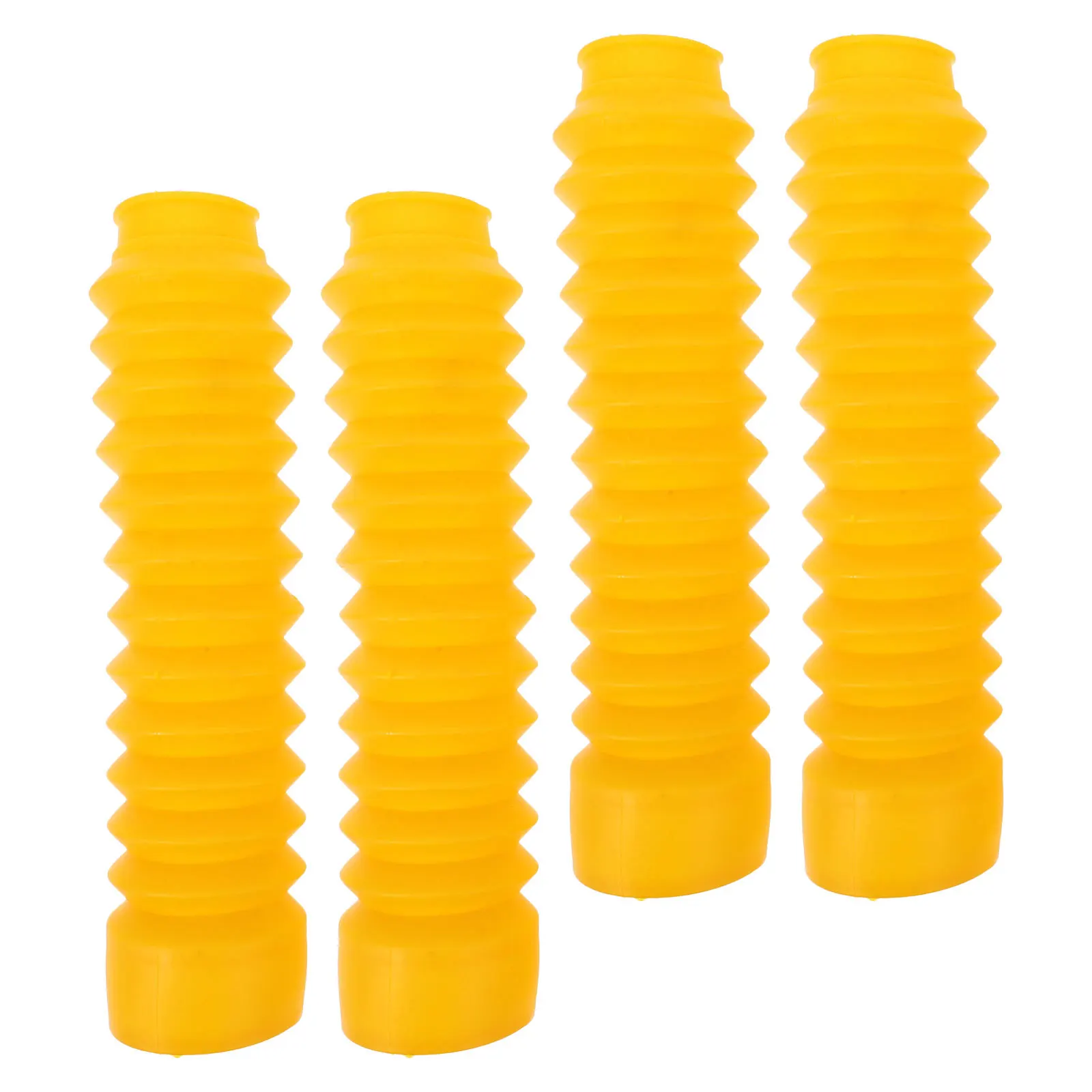 

2Pairs Motorcycle Shock Absorber Dust Cover Weather Resistant Rubber Fork Dust Protection Sleeve for Smooth Long Distance Ride