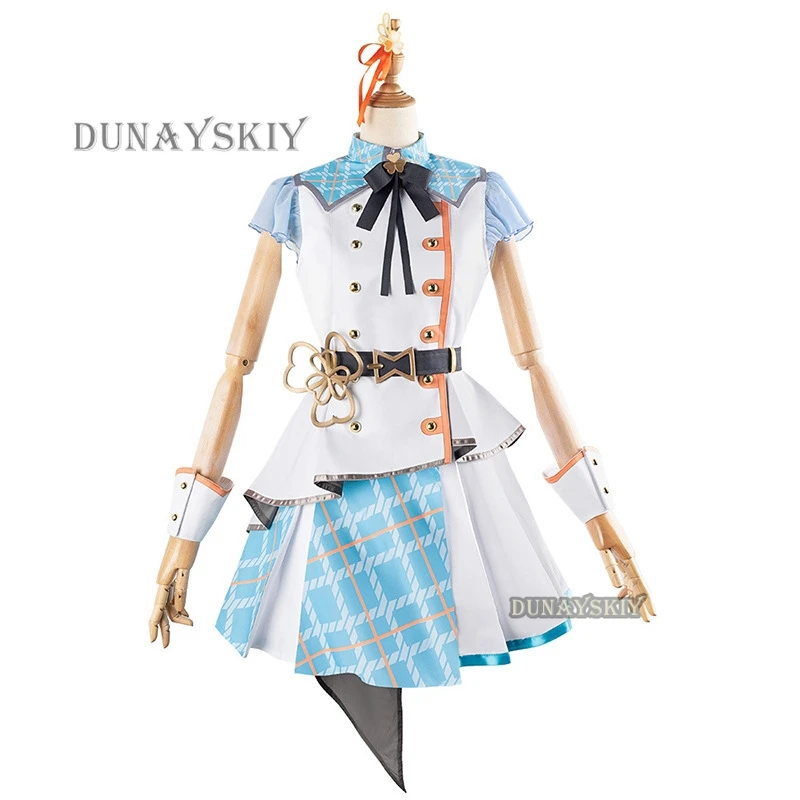 Project Sekai Cosplay Colorful Stage MORE JUMP Kiritani Haruka Hanasato Minori Momoi Airi Hinomori Shizuku Costume Wig Suit NEW