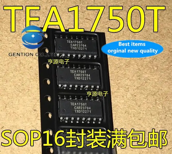 

10 шт. 100% оригинал, новый в наличии TEA1750T TEA1750T/N1 SOP16, чип управления импульсным источником питания