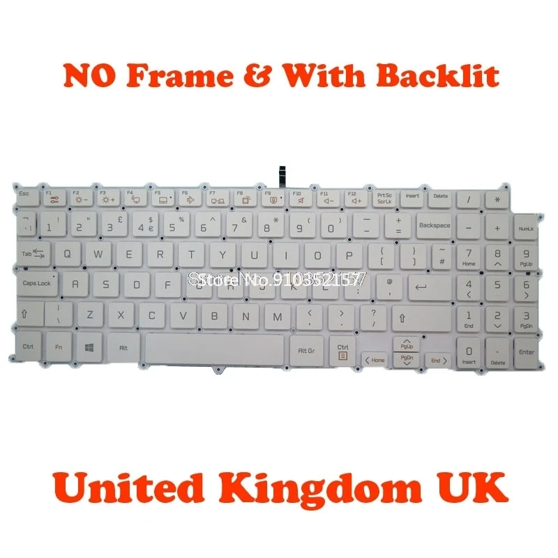 UK KR Keyboard For LG 15Z980 15Z980-G 15Z980-H 15Z980-M 15Z980-T 15ZD980-G 15ZD980-H 15ZD980-M 15ZD980-T LG15Z98 United Kingdom