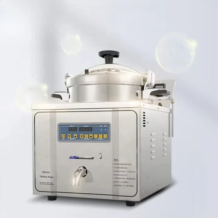Price Low Automatic Freidora Temperature Mini Oil Fryer for Corn Dog Donut Pressure Chicken Fryer Machine