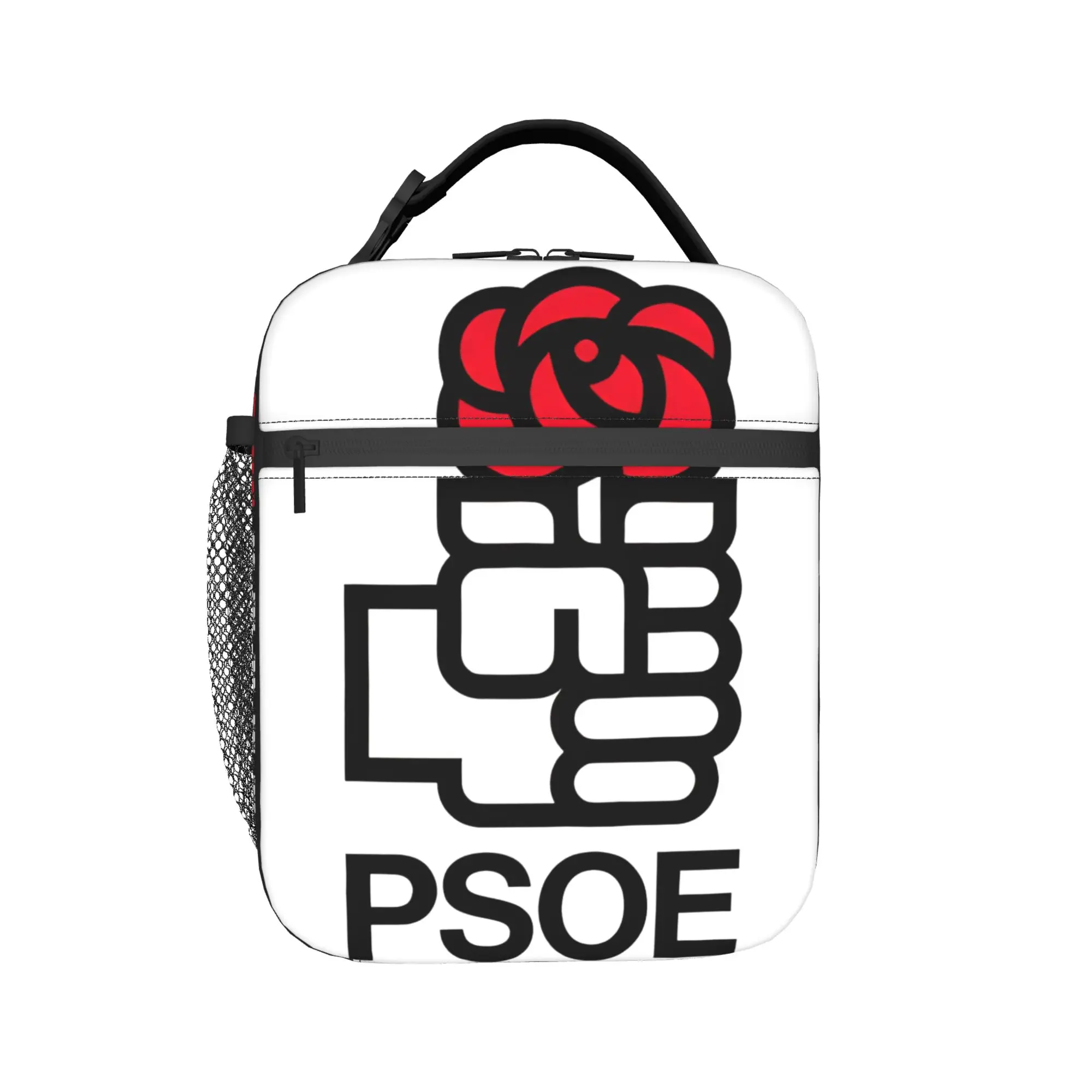 

Термоизолированные сумки для обедов с логотипом PSOE Pedro Sanchez для работы, портативные сумки для еды, термосумки для мужчин и женщин, термобоксы для обедов