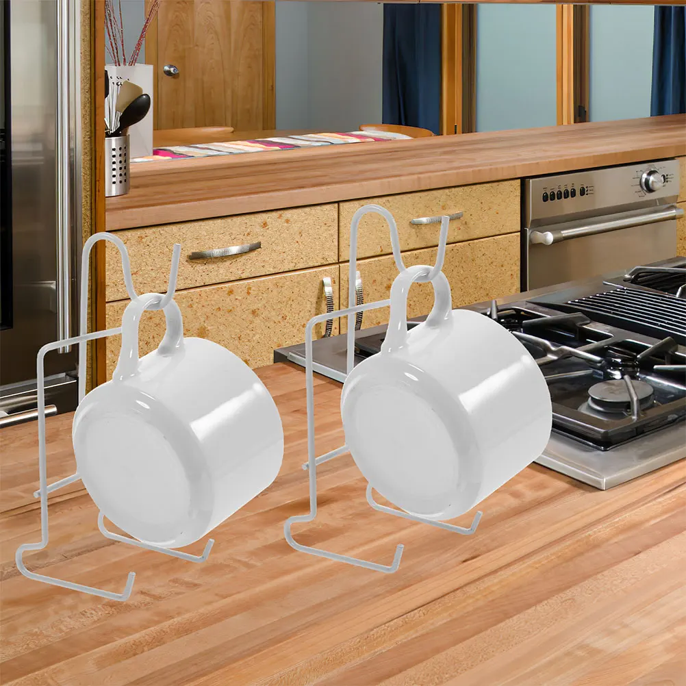 

Sturdy Metal Coffee Mug Display Rack Iron Shelf Organizer For Home Kitchen Counter Storage Mug Stand Tea Holder Snack