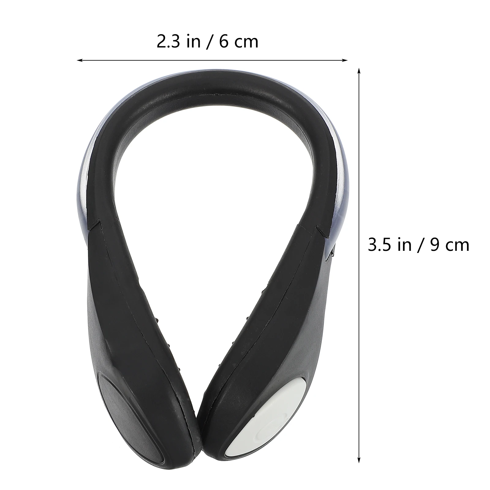 

2 Pcs Luminous Shoe Clip Lights Led Running for Jogging Clip-