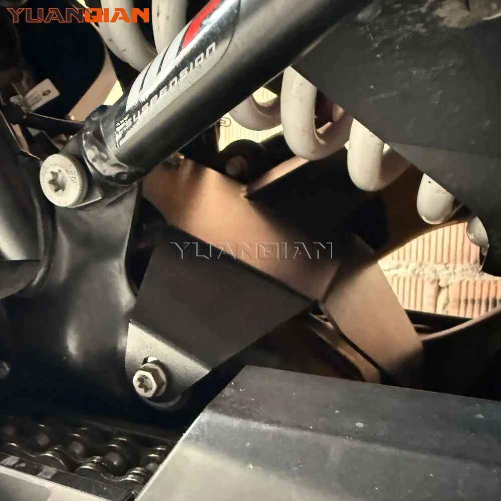 دراجة نارية الخلفية صدمة درع درابزين الطين سبلاش درع حامي ل Husqvarna 901 Norden 901Norden 2022 2023 2024 2025 2026 #2