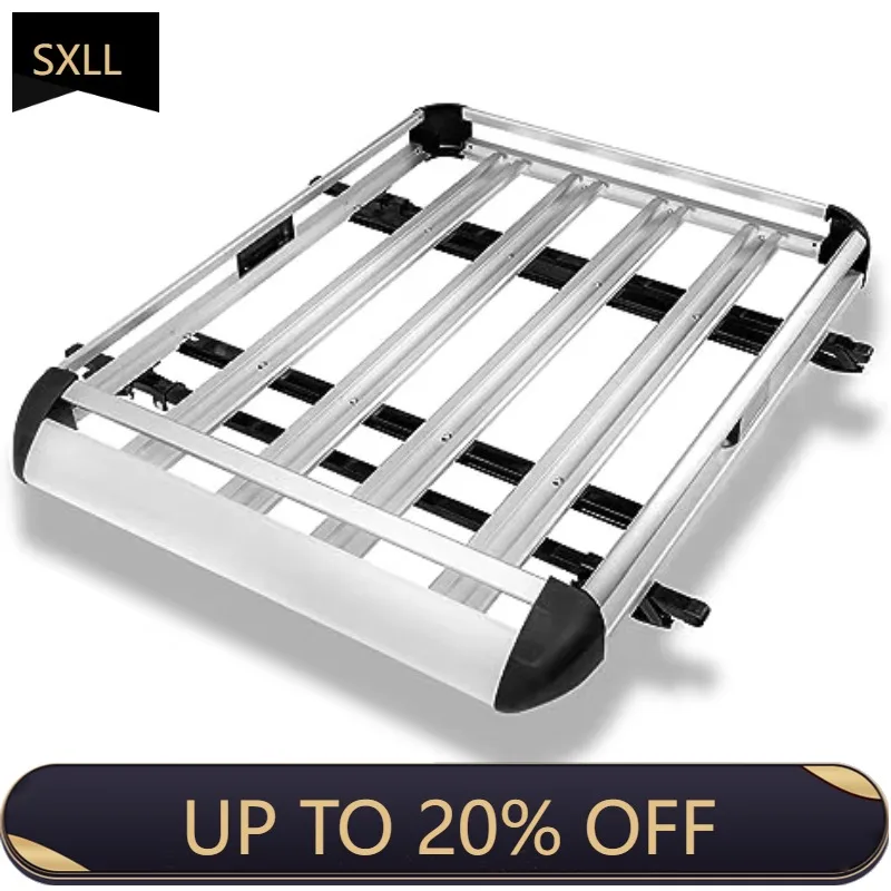 

SXLL Aluminum roof rack roof cargo transport basket for off-road vehicles