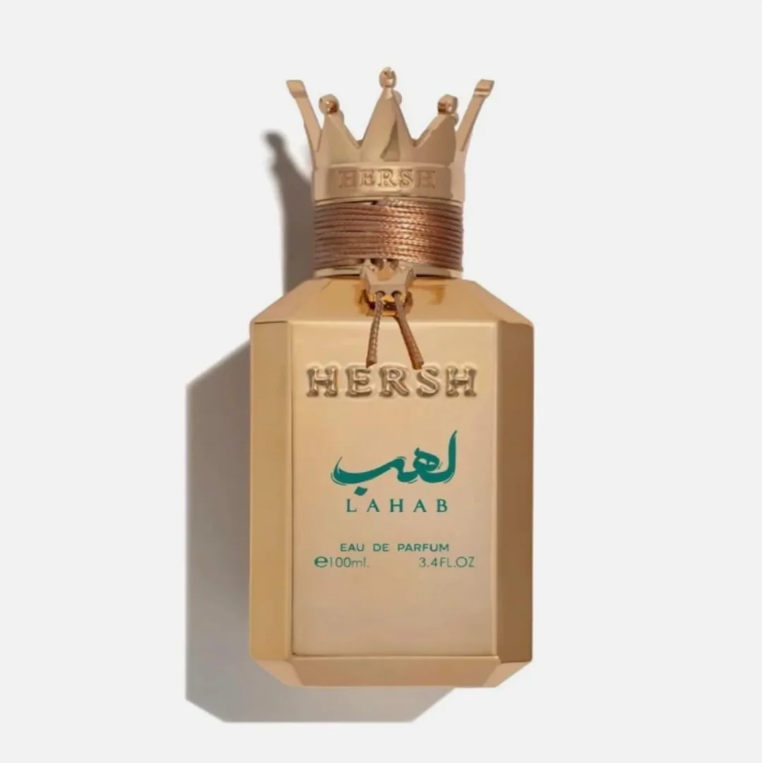 Al Ezz Oud Hersh Lahab Eau de Parfum Spray for Men Blend of Basil Lasting Cologne Luxury Gold Crown Pheromones Perfume 100 ML ﻿ view 5