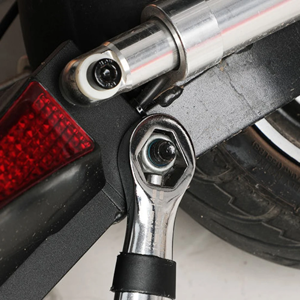 

23-in-1 Wrench Spanner High Carbon Steel Hand Tool Adjustable Multi-function Double Head Telescopic Nut Clamp Efficient