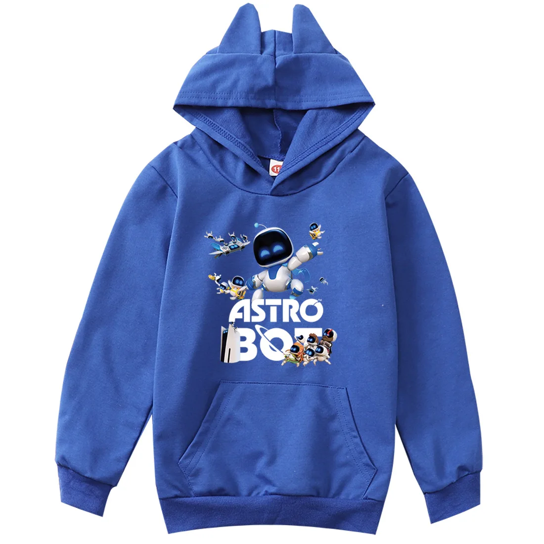 New ASTRO BOT Hoodie Kids Comic Graphic Sweatshirt Teenager Boys Fashion Streetwear Baby Girls Pullover Coats Children Clothing