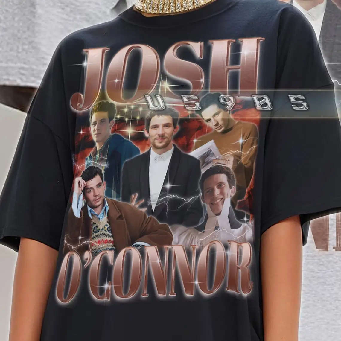 JOSH O’CONNOR Bootleg Shirt Josh O’Connor Vintage Shirt Josh O’Connor Retro 90s Tshirt Josh O’Connor Bootleg Tee Josh O’Connor S