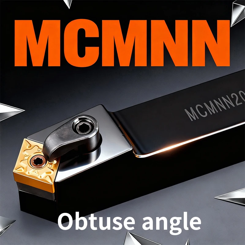 MCMNN2020K12-100 MCMNN2525M12-100 External Turning Tool Holder CNMG12 Carbide Inserts MCMNN Lathe Cutting Machine Tools Set