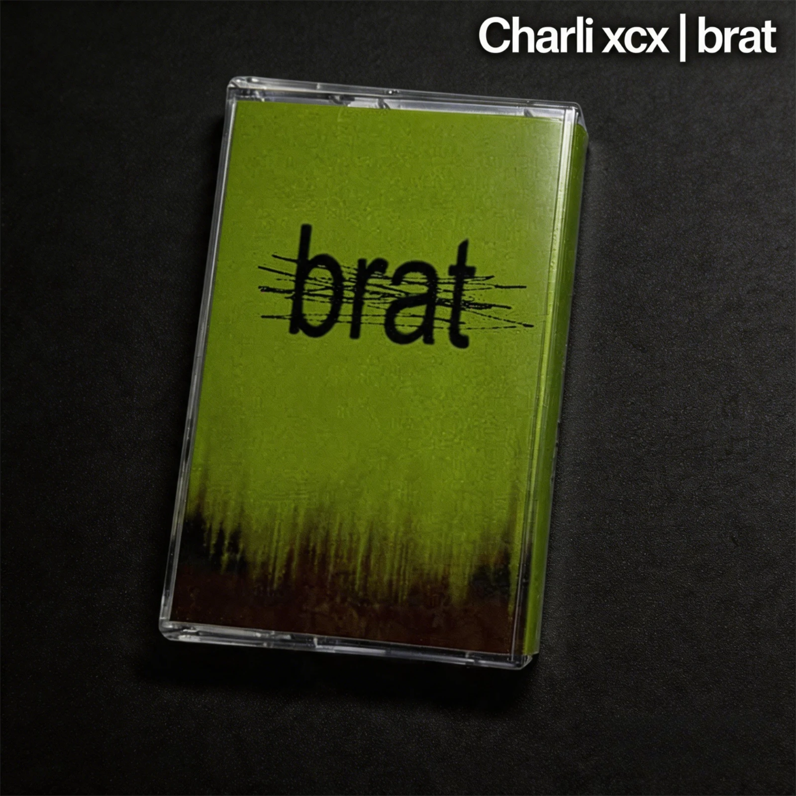 

Charli XCX Brat Electropop Cassette Tape Retro Vintage Collectible Music Tape for Pop Fans