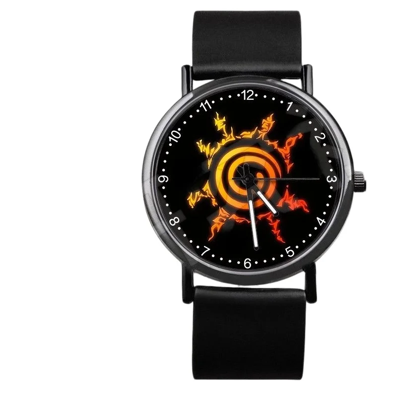 Naruto Cartoon Anime Merchandise Mangekyō Sharingan Uchiha Itachi, Sasuke, Naruto im gleichen Stil, kreative Studentenuhr als Geschenk – Detail 8