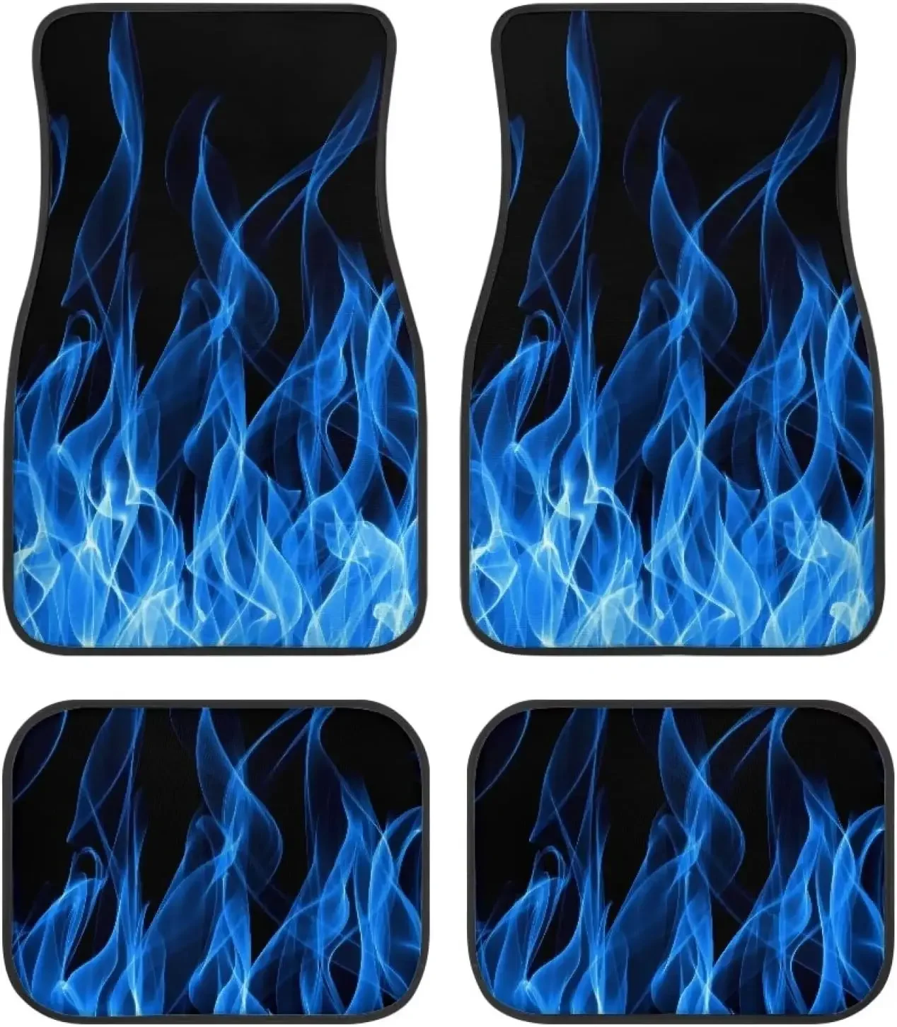 

Автоматический напольный ковер Blue Flame, комплект из 4 предметов, передние и задние ковры автомобиля, коврик