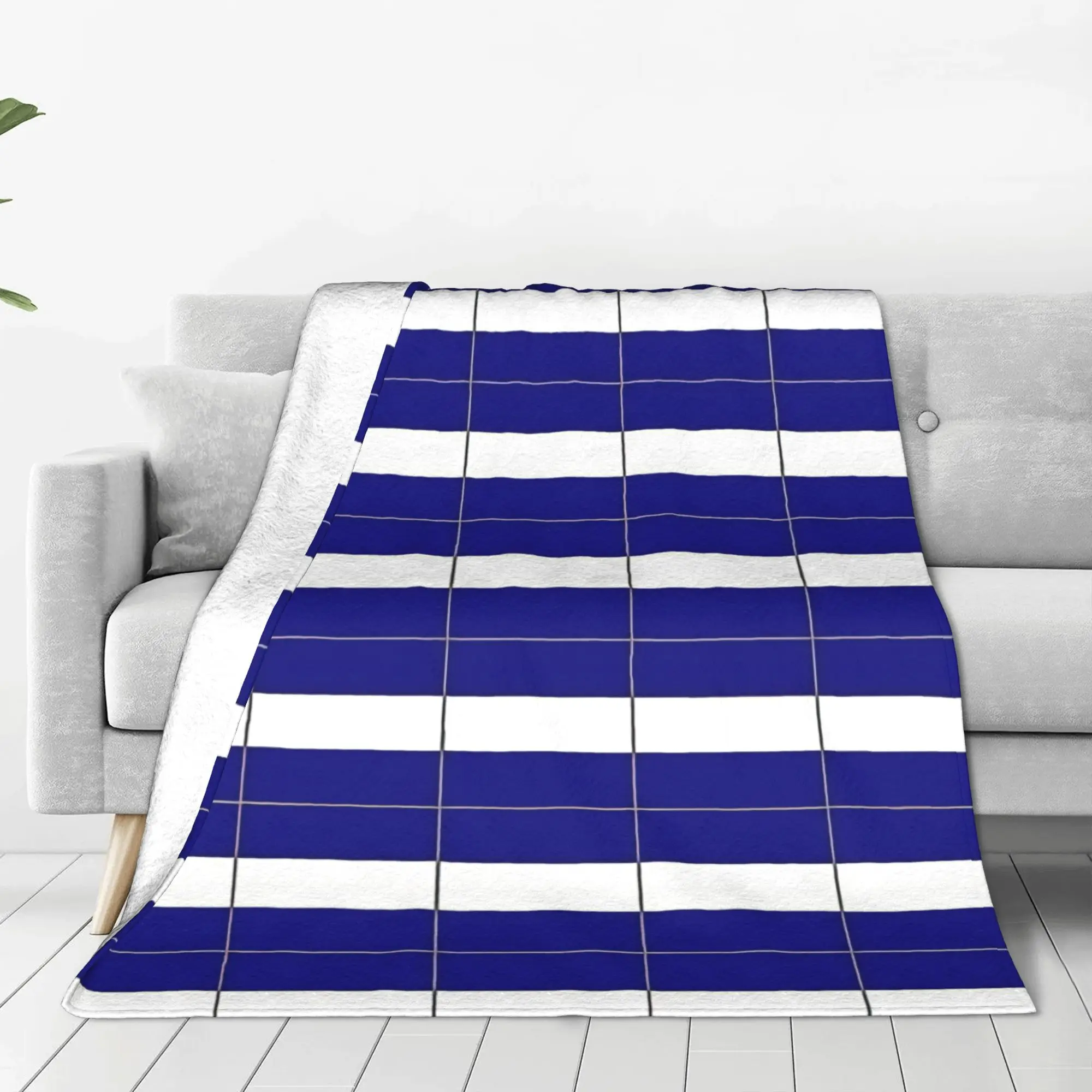 1PC Home Cute Room Decor J Signal Blanket Throw Blanket Nautical Color Novelty Warm Blanket All Season