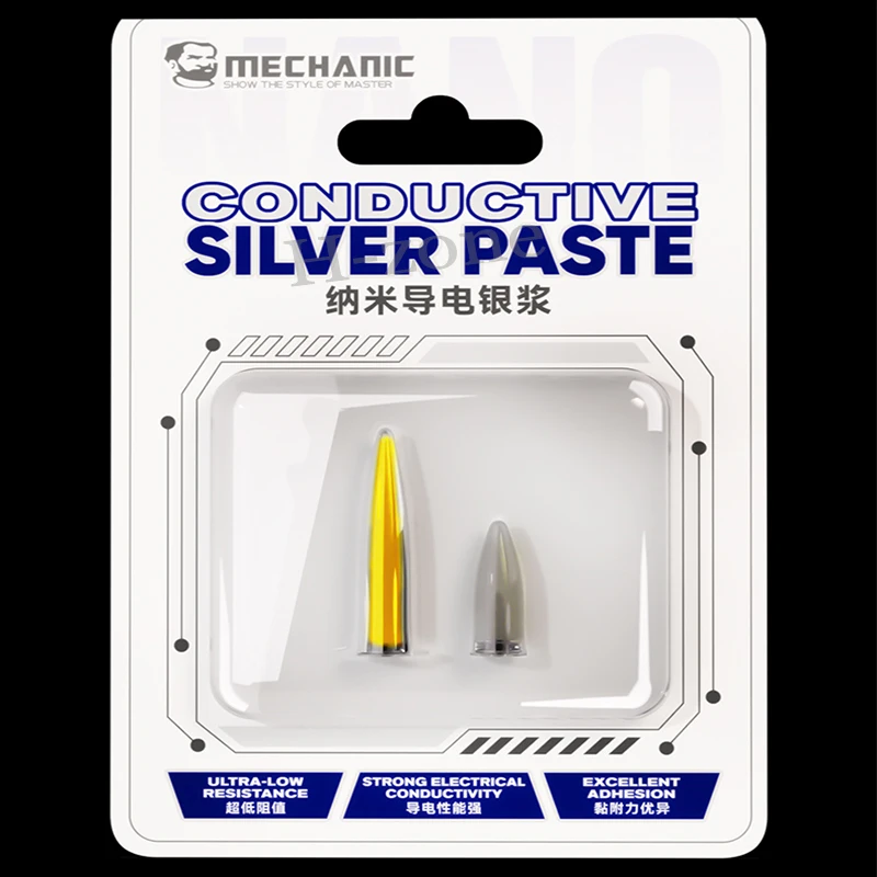 MECHANIC NANO20 Nano Conductive Silver Paste for iPhone Android Phone Repair Flexible Screen Circuit Repair ITO Silver Paste