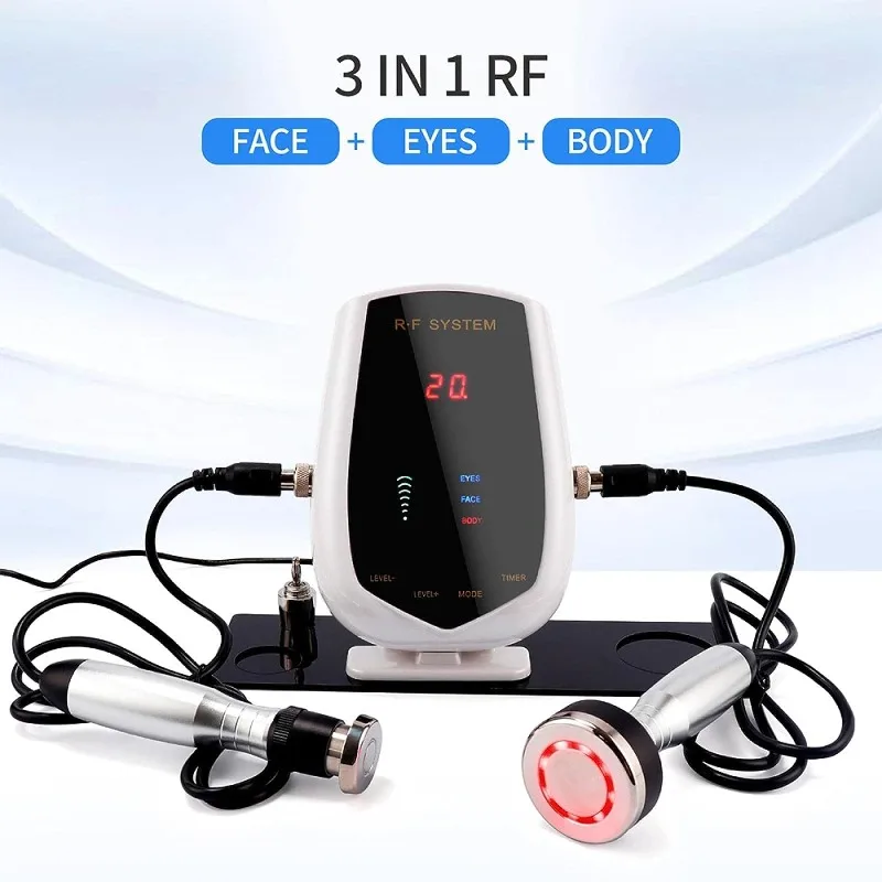 S.W Beauty 3 in 1 RF Facial Lifting Weight Loss Device Face Skin Tightening Eyes Neck Wrinkle Double Chin Removal V-Line