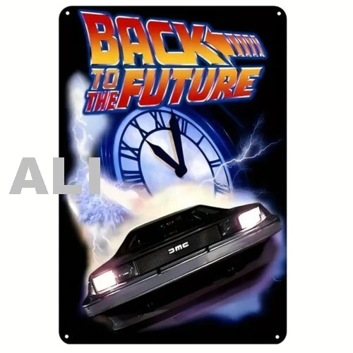 Back to the Future  12 x 8 inch Metal Sign sign