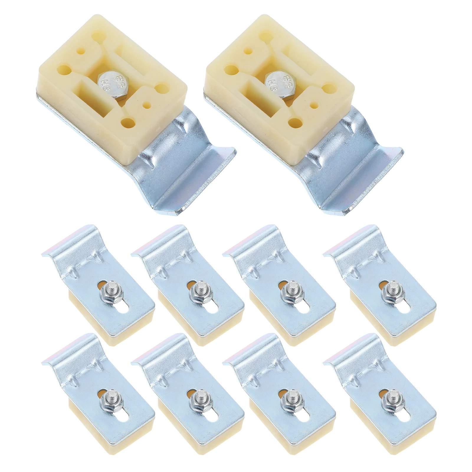 

10pcs Basin Fixing Clips Heavy Duty Under Mount Sink Support Brackets No Drill Installation For Kitchen Bathroom Sink Mounting