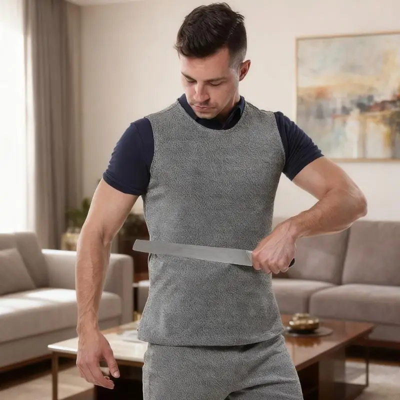 P88A في الهواء الطلق مكافحة قطع سترة واقية بلا أكمام 5 مستوى السلامة قطع مقاومة قميص قطع برهان مكافحة ثقب الملابس للكبار