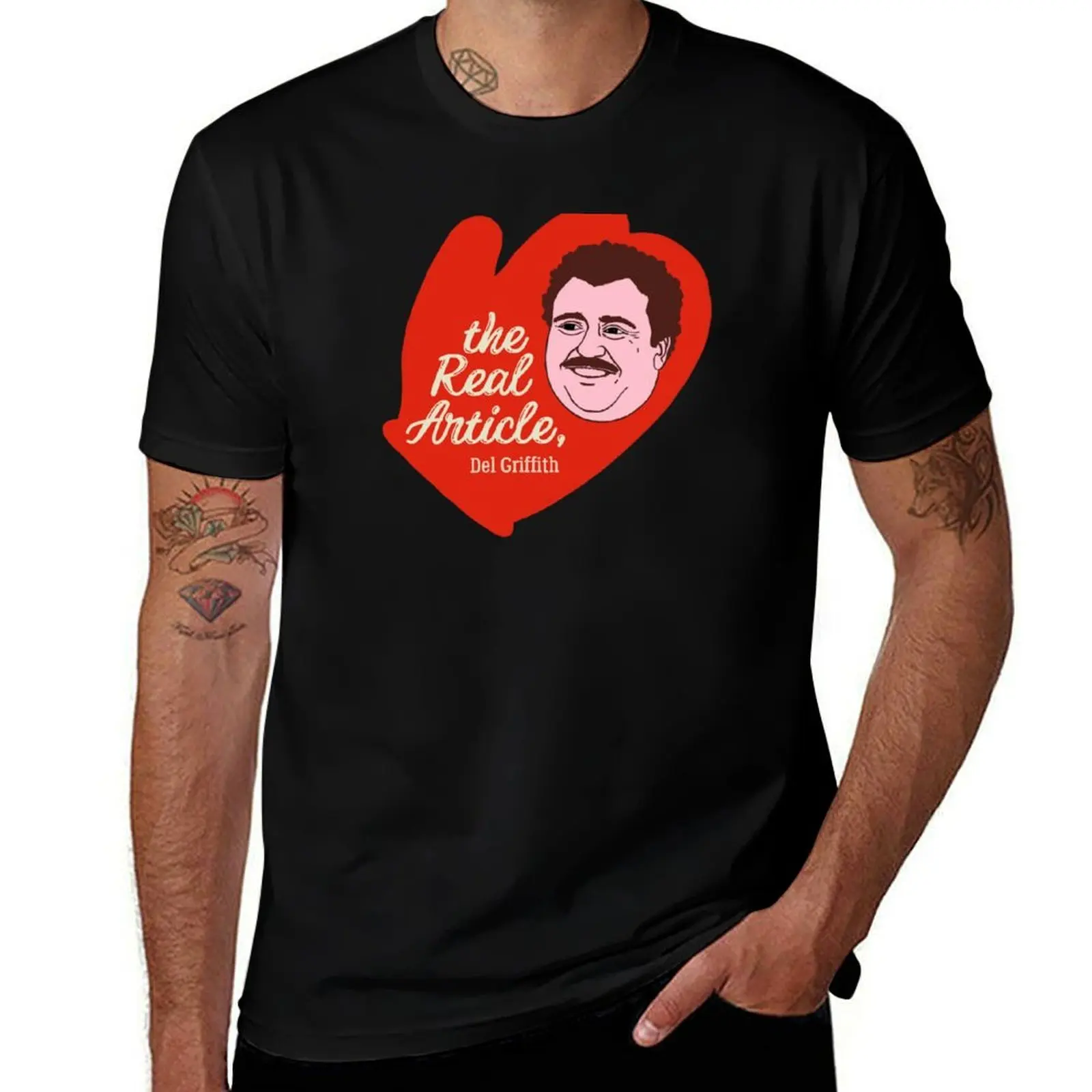 Del Griffith, The real article T-Shirt No Iron Casual Short Sleeve Top T-Shirt