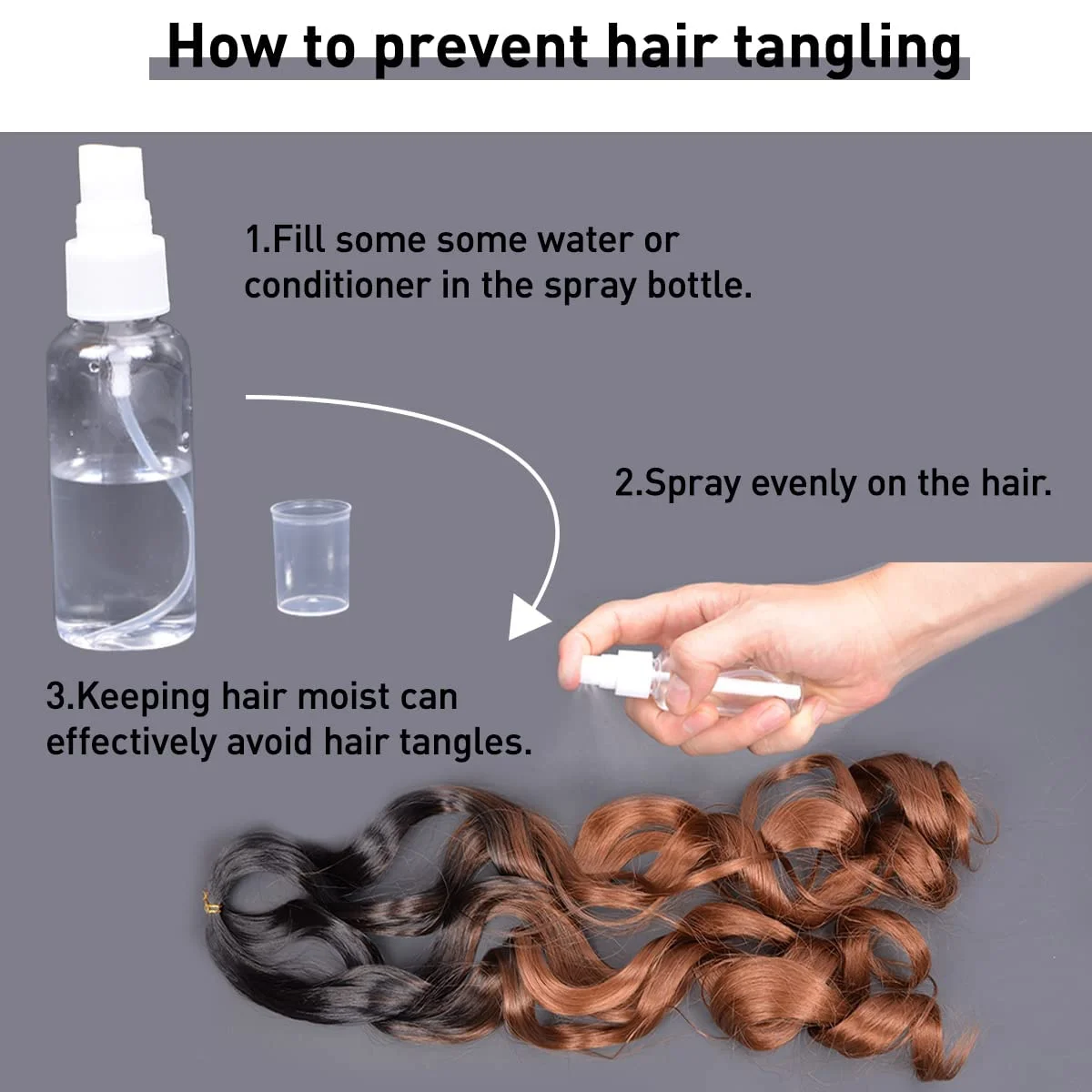 French Curly Braiding Hair 16Inch Synthetic Curly Braiding Hair Pre Stretched Loose Wavy Curl Braiding Hair Extensions