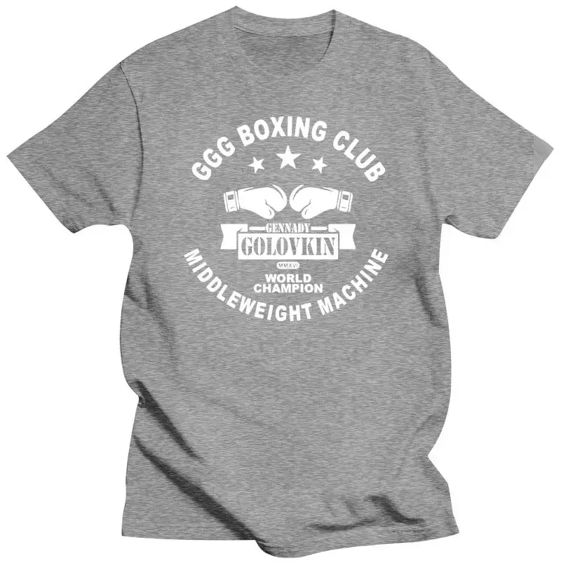 Golovkin Team T Shirt  Unisex Heavy Cotton Tee Mens Clothing GGG Boxing Club T Shirt  harajuku  oversized t shirt  men clothing image 3