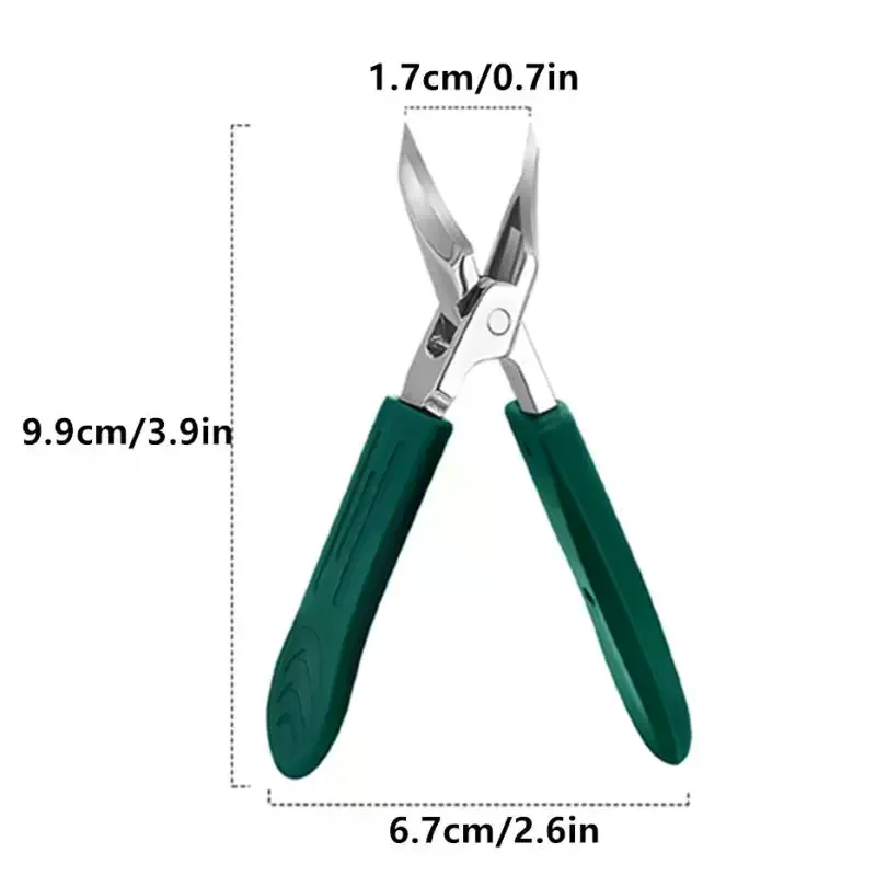 Anti-Splash Nail Clippers Large Thick Hard Special Nail Clippers Sharp Diagonal Pliers Nail Scissors Household Manicure Tools