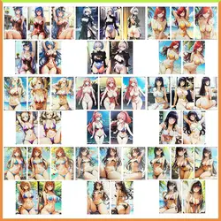 Anime Goddess Story DIY ACG Nami Robin Yamato Rebecca Taiho Ishtar Hyuga Hinata Game Collectible Card Toys for boy Birthday Gift