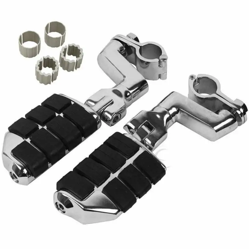 

Front Foot Rest Foot Pegs Fit For Honda GOLDWING GL1500 GL1100 GL1200 GL1800 22mm-35mm Engine Guard Frame Tube