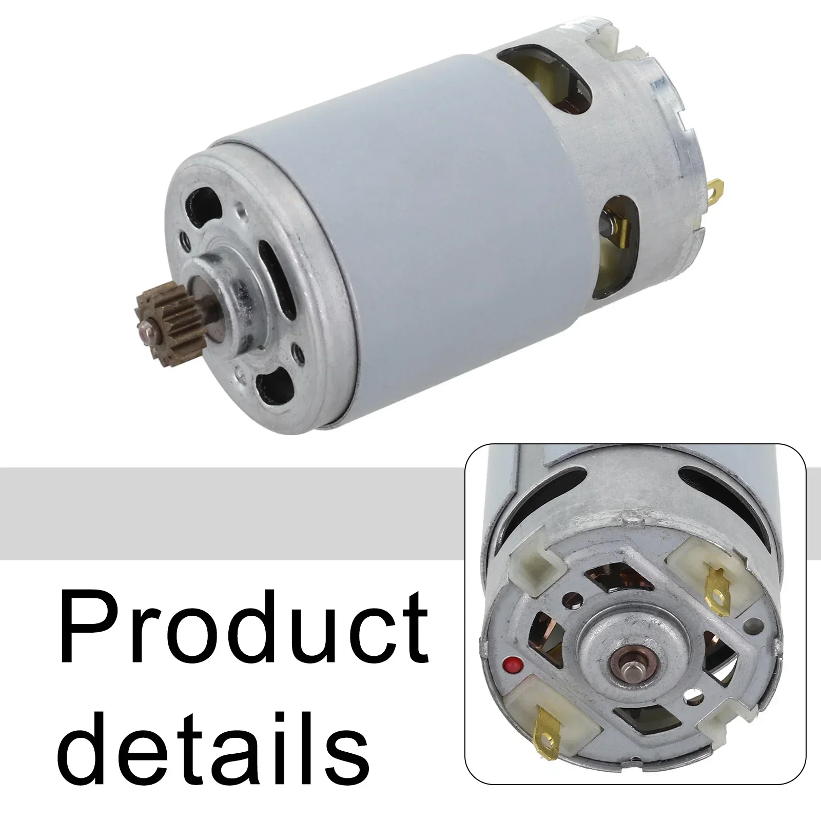 

Upgrade Motor For BOSCH Drill 12V Motor RS550 Motor Brand New Unused High Performance Motor Metal Material DIY Repair
