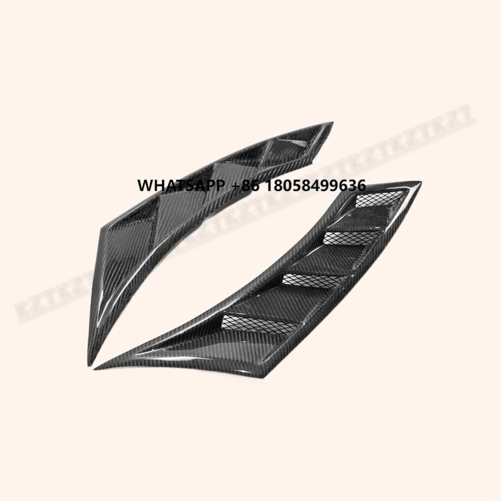 

For Honda 16-18 10Th Gen Civic Fc Epa Front Fender Air Vent (Also Fit Fk7/8 Oe Fender) Carbon Fiber