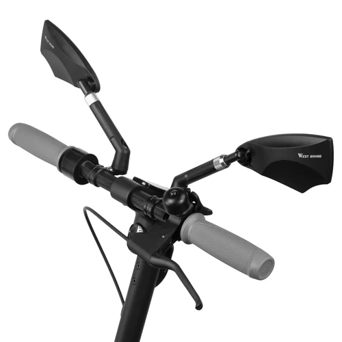 Imagen 2 del producto Espejo retrovisor giratorio ajustable antideslumbrante manillar de patinete eléctrico espejos retrovisores para Ninebot F20 F30 F40/Xiaomi M365