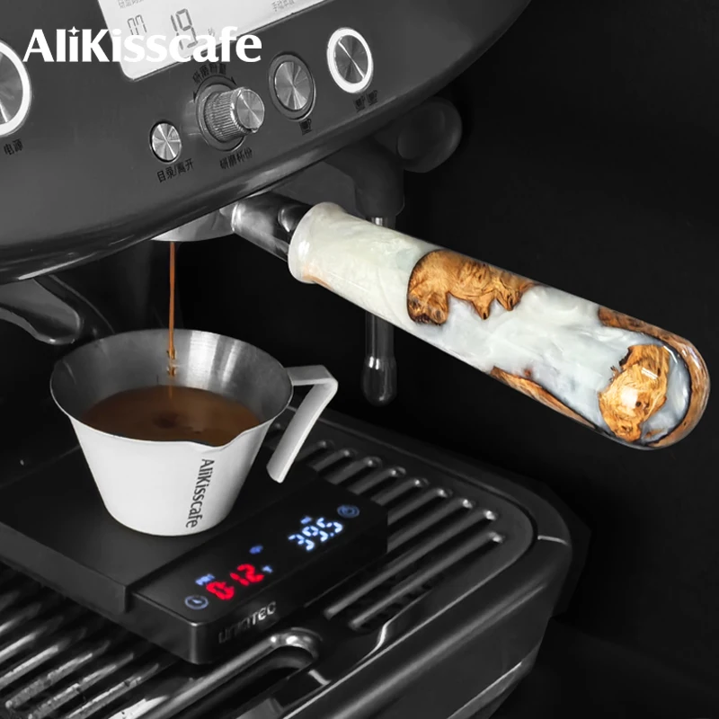 Coffee Bottomless Portafilter Double Spout 54mm Stainless Steel For Breville 8 Series Espresso Machine Accessories Barista Tools
