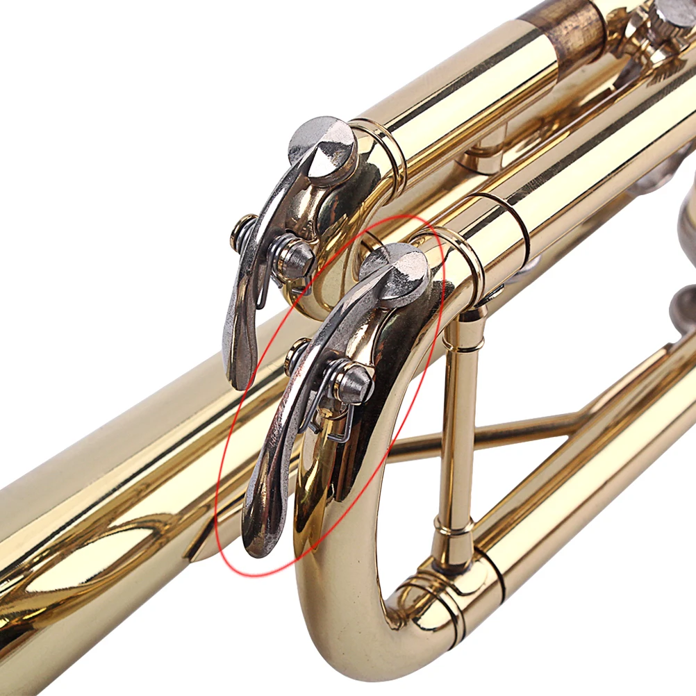 

1Set 47.8mm Trumpet Water Key Spit Valve Springs Screws Maintenance Parts High Grade Material Portable Trumpet Water Key