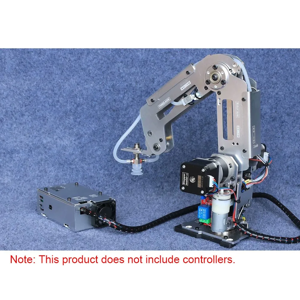 22C Full Metal Stepper Mechanical Arm With Motor Unassembled Kit High Performance Industrial Robot Model