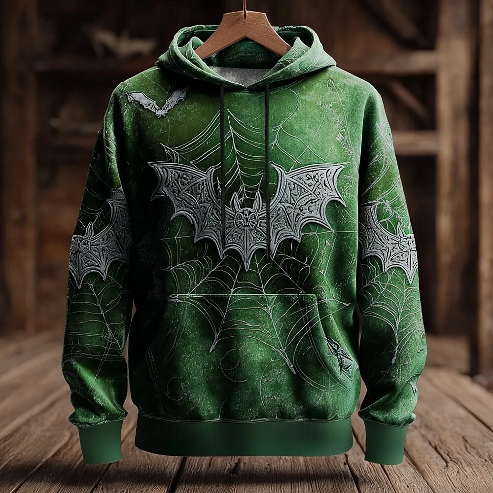 

Casual 3D Printed Skull Graphics Men's Hoodie Drawstring Comfortable Super Dalian Hoodie Sweatshirt Autumn And Winter Clothing